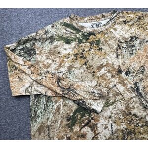Cabela's Hunting Zone Zonz Western Camo Shirt Long Sleeve Mens Sz 2XL